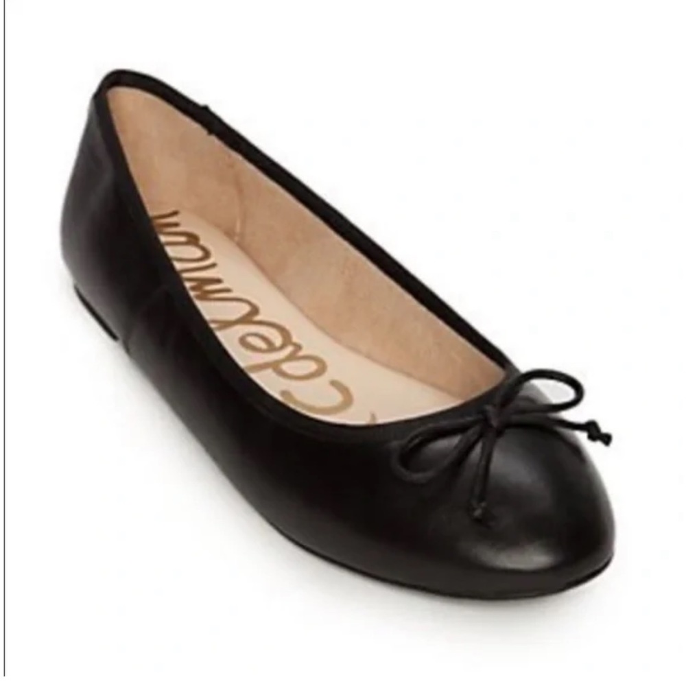 Sam Edelman Carrie Ballet Flats | Black, Size 7